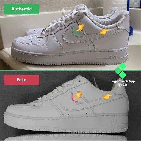 nike off white air force 1 real vs fake - air force 1 genuine check.